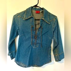 Levi’s small denim shirt